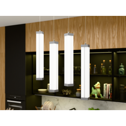 LED pendant linear square lamp 360° 500mm LEDUA