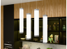 LED pendant linear square lamp 360° 500mm LEDUA