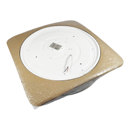 LED round surface-mounted lamp 45W 175-265V 5000K without d/u black (DL-R801-45) Biom