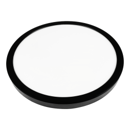 LED round surface-mounted lamp 28W 175-265V 5000K black (MD-01-R28-5) Biom