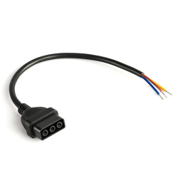 Power cable for linear luminaire BNL02 Black 220V VIDEX