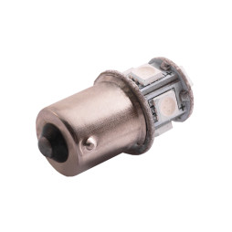 LED car lamp T25-5050-8SMD 1156 red 24V LEDUA