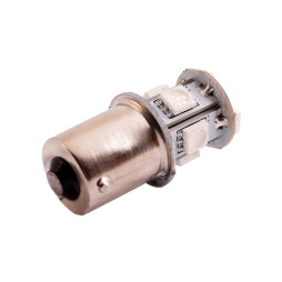 LED car lamp T25-5050-8SMD 1156 blue 12V LEDUA