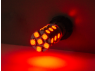 LED car lamp T25-5050-24SMD 1156 red 12V LEDUA