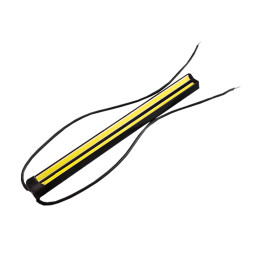 COB slim daytime running lights black body 12V white LEDUA