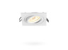 VIDEX lamp for lamp GU10 recessed Square White VL-SPF08S-W