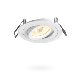VIDEX lamp for lamp GU10 recessed Round White VL-SPF08R-W