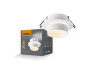 VIDEX lamp for lamp GU10 recessed Round White VL-SPF11R-W