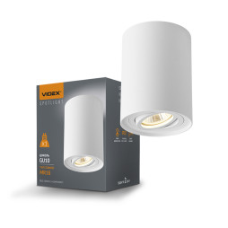 VIDEX lamp for GU10 surface-mounted lamp White VL-SPF13A-W