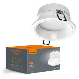 VIDEX lamp for GX53 recessed lamp White (VL-SPF28R-W)