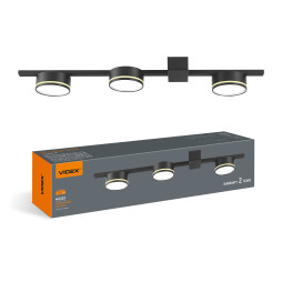 VIDEX lamp for 3xGX53 lamp surface Black (VL-SPF32-3B)