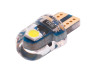 LED car lamp T10-3030-2smd silicone 1W white 12V LEDUA