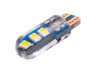 LED car lamp T10-3030-6smd silicone 1.5W white 12V LEDUA