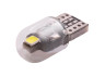 LED car lamp T10-2835-2smd glass 1W white 12V LEDUA