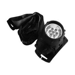Flashlight 7LED on the head LMF40 plastic Lemanso
