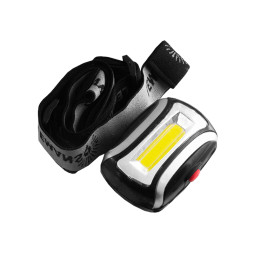 Flashlight COB on the head LMF44 plastic Lemanso