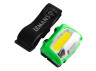 Flashlight COB on the head green LMF46 plastic Lemanso