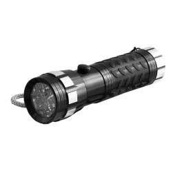 Flashlight 14LED black LMF34 aluminum Lemanso