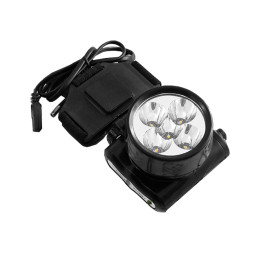 Headlamp LED YJ-1829 5LED rechargeable without warranty