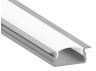 Aluminum profile for LED strip AL-104 2 meter anodized recessed LEDUA