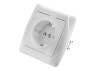 Grounded socket white Viko 1008 Carmen