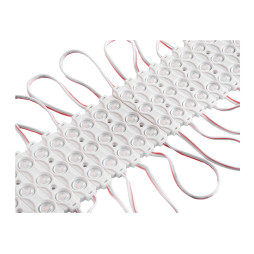 LED modules 2835-3smd 12V IP65 1.5watt with lens orange LEDUA