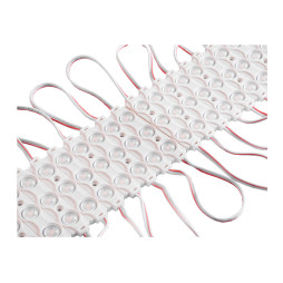 LED modules 2835-3smd 12V IP65 1.5watt with lens purple