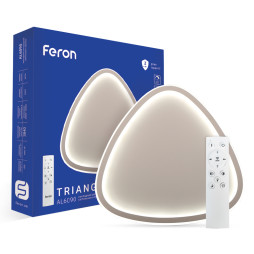 LED surface-mounted chandelier Feron AL6090 TRIANGLE 60W white