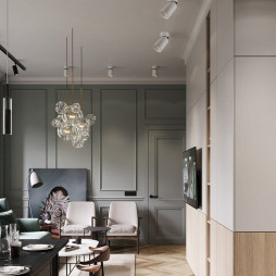 Surface-mounted swivel lamp Feron ML180 under the lamp black