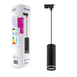 Track light Feron ML328-TR for pendant lamp, black