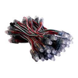 Quick mounting diodes 5V 0.3W 12mm RGB full color 1903 IP68 LEDUA