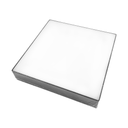 LED square surface-mounted lamp 24W 85-265V 4000K graphite MOTOKO-GLORIA-SQUARE- IP40 #513/1