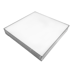 LED square surface-mounted lamp 36W 85-265V 4000K graphite MOTOKO-GLORIA-SQUARE- IP40 #517/1