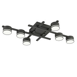 VIDEX lamp for 6xGX53 lamp surface Black (VL-SPF31-6B)