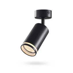 VIDEX lamp for lamp GU10 VL-SPF05B-B surface mounted swivel black
