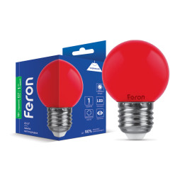 LED lamp Feron LB-37 1W E27 red