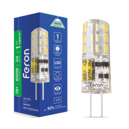 LED lamp Feron LB-420 2W 12V G4 4000K