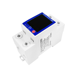 Timer + voltage relay 63A + energy meter with a color screen on a DIN rail with wi-fi LM6378 Smart home Tuya