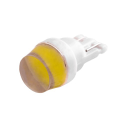 LED car bulb T10-COB silicone white 12V LEDUA