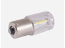 LED car bulb T25-4COB 1156 glass white 12V LEDUA