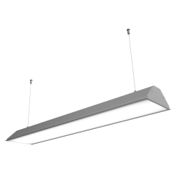 LED pendant linear lamp "N110-1000" 20W 6500K gray housing LEDUA