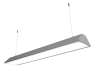 LED pendant linear lamp "N110-1000" 20W 6500K gray housing LEDUA