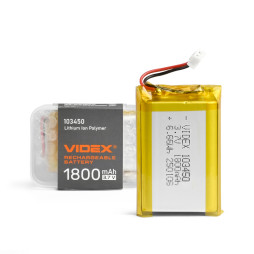 Battery VIDEX Li-pol VLF-B103450-18 1800mAh 1pc