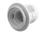 E27 plastic lampholder /thread-ring/ white / LM2512