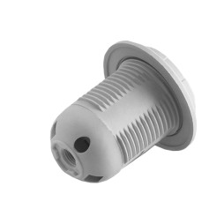 E27 plastic lampholder /thread-ring/ white / LM2512