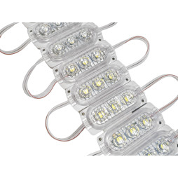 LED modules 6023-2835-3D 12V cold white (20pcs plate) LEDUA