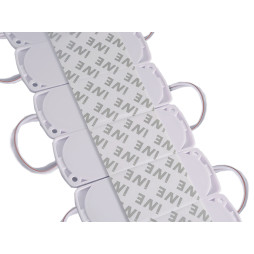 LED modules 10438-2835-12D 12V cold white (10pcs per plate) LEDUA