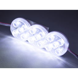 LED modules 10039-2835-15D 12V cold white (10pcs per plate) LEDUA