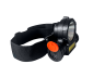 Headlamp with USB charging LED+COB (plastic)