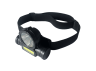 Headlamp with USB charging LED+COB (plastic)